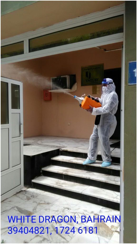 Anti Coronavirus Disinfection & Pest Control Services in Bahrain.