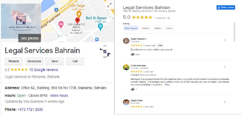 Legal Services Bahrain
