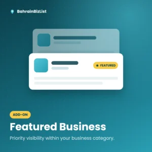 Featured Business add-on - BahrainBizList